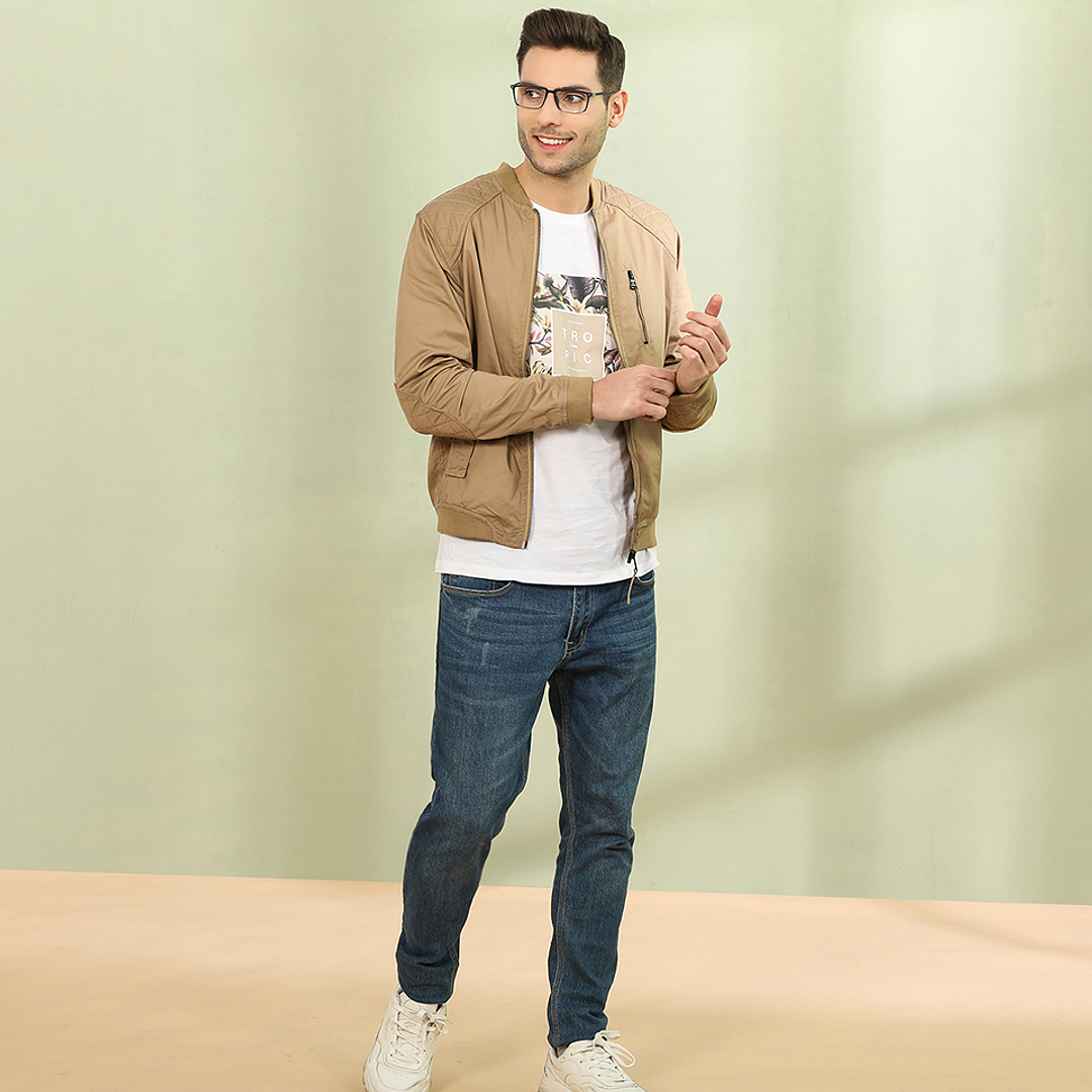 Lenskart Air Online Blue Transparent Full Rim Rectangle left side