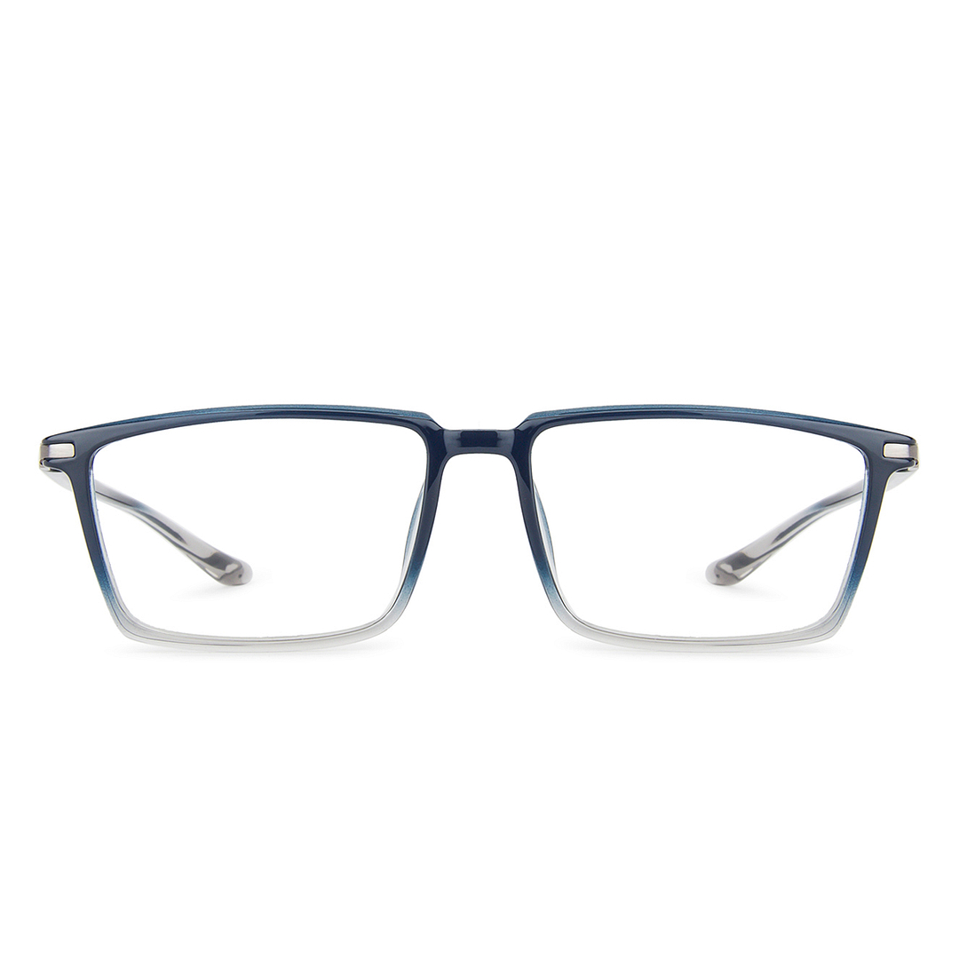 Lenskart Air Online Blue Transparent Full Rim Rectangle left side