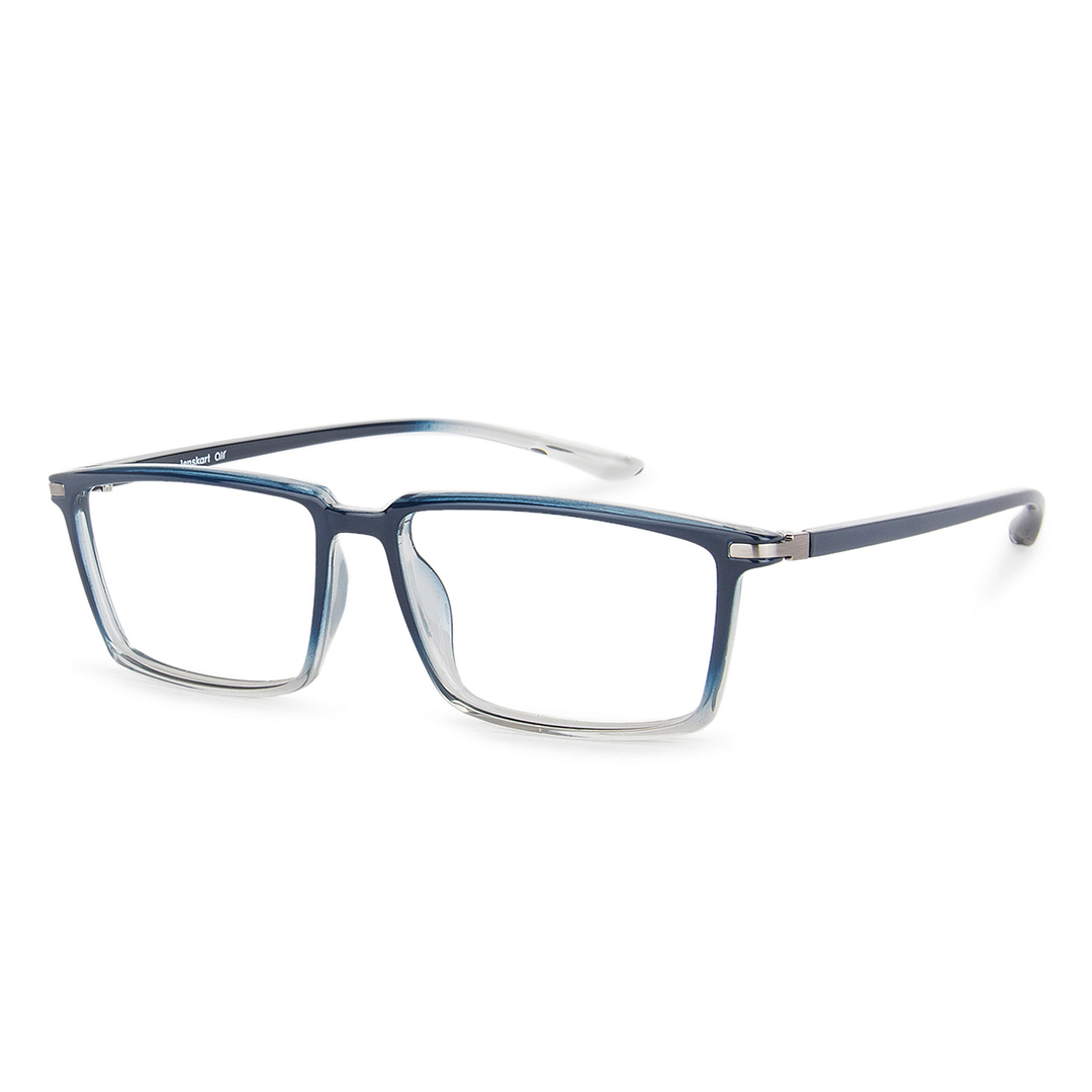 Lenskart Air Online Blue Transparent Full Rim Rectangle right side