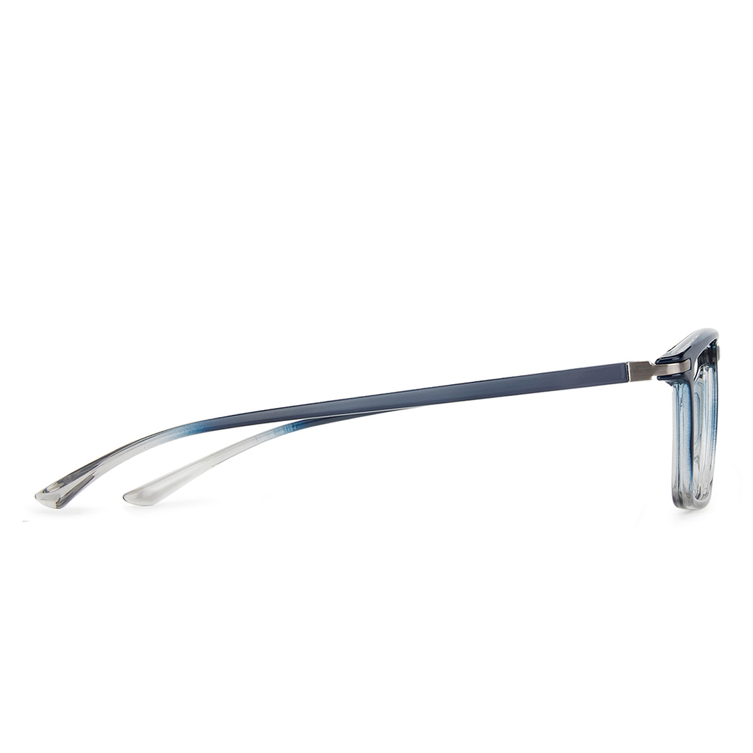 Lenskart Air Online Blue Transparent Full Rim Rectangle left side