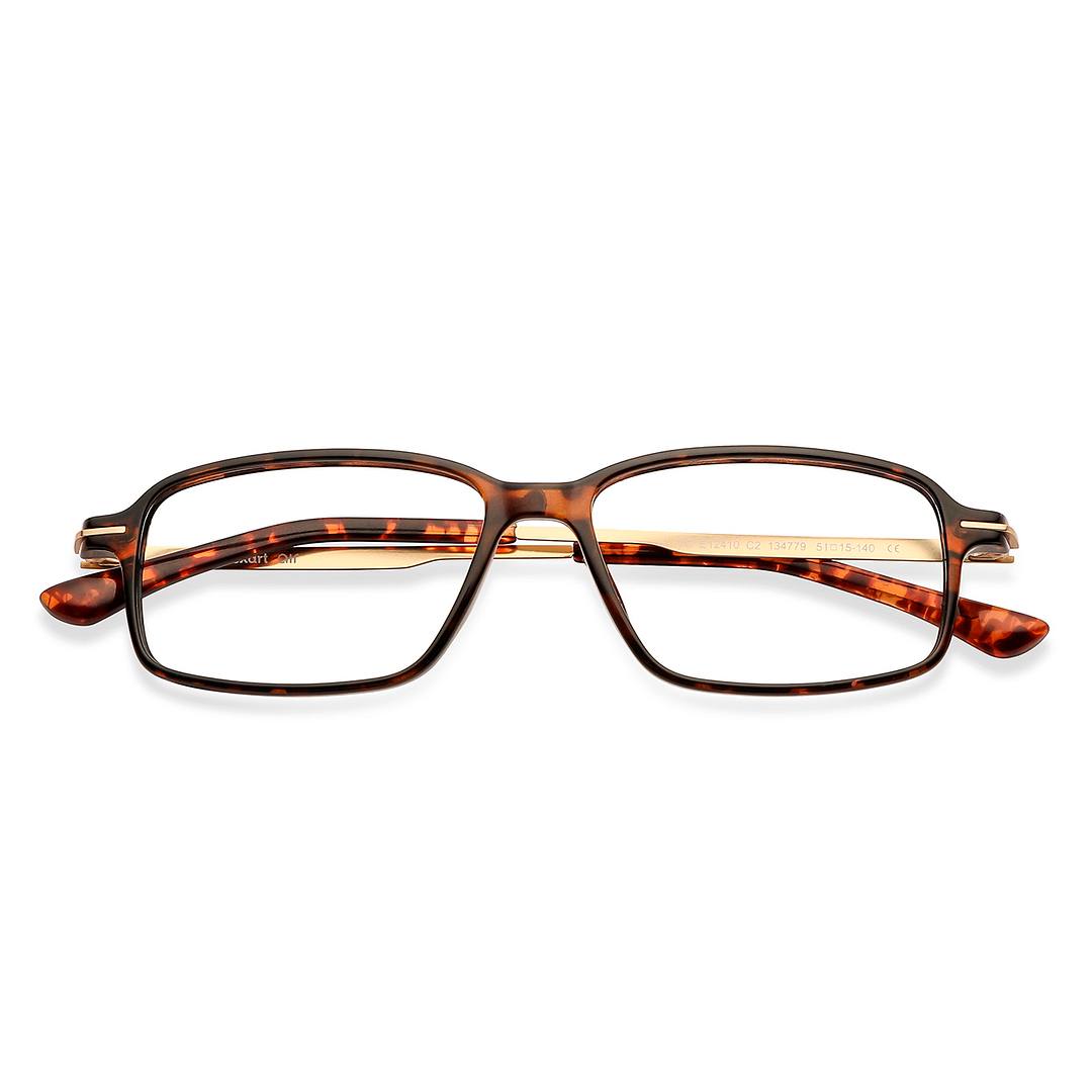 Lenskart Air Online Light Brown Full Rim Rectangle left side