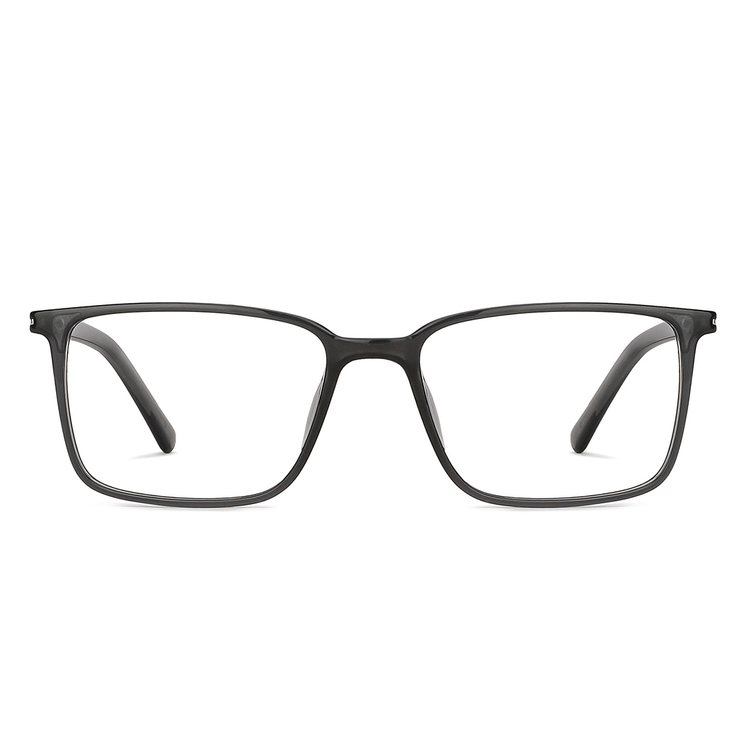 Lenskart Air Online Gray Transparent Full Rim Rectangle left side