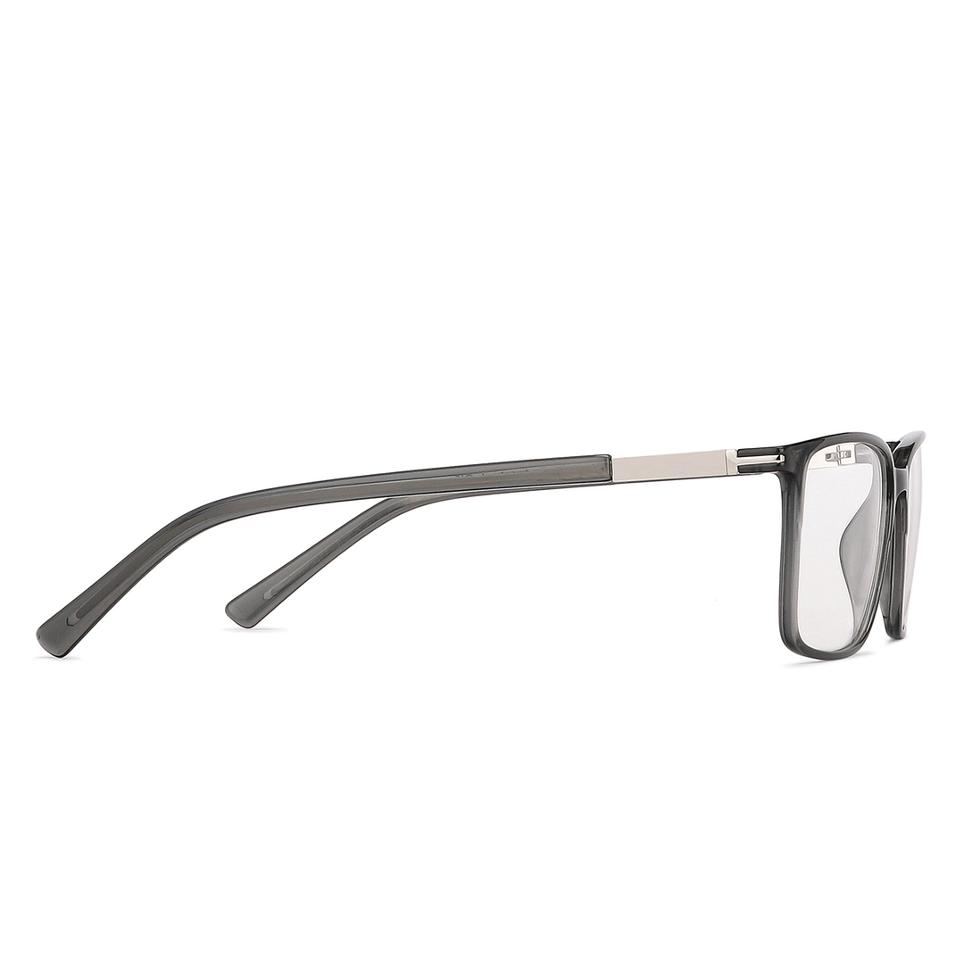 Lenskart Air Online Gray Transparent Full Rim Rectangle left side