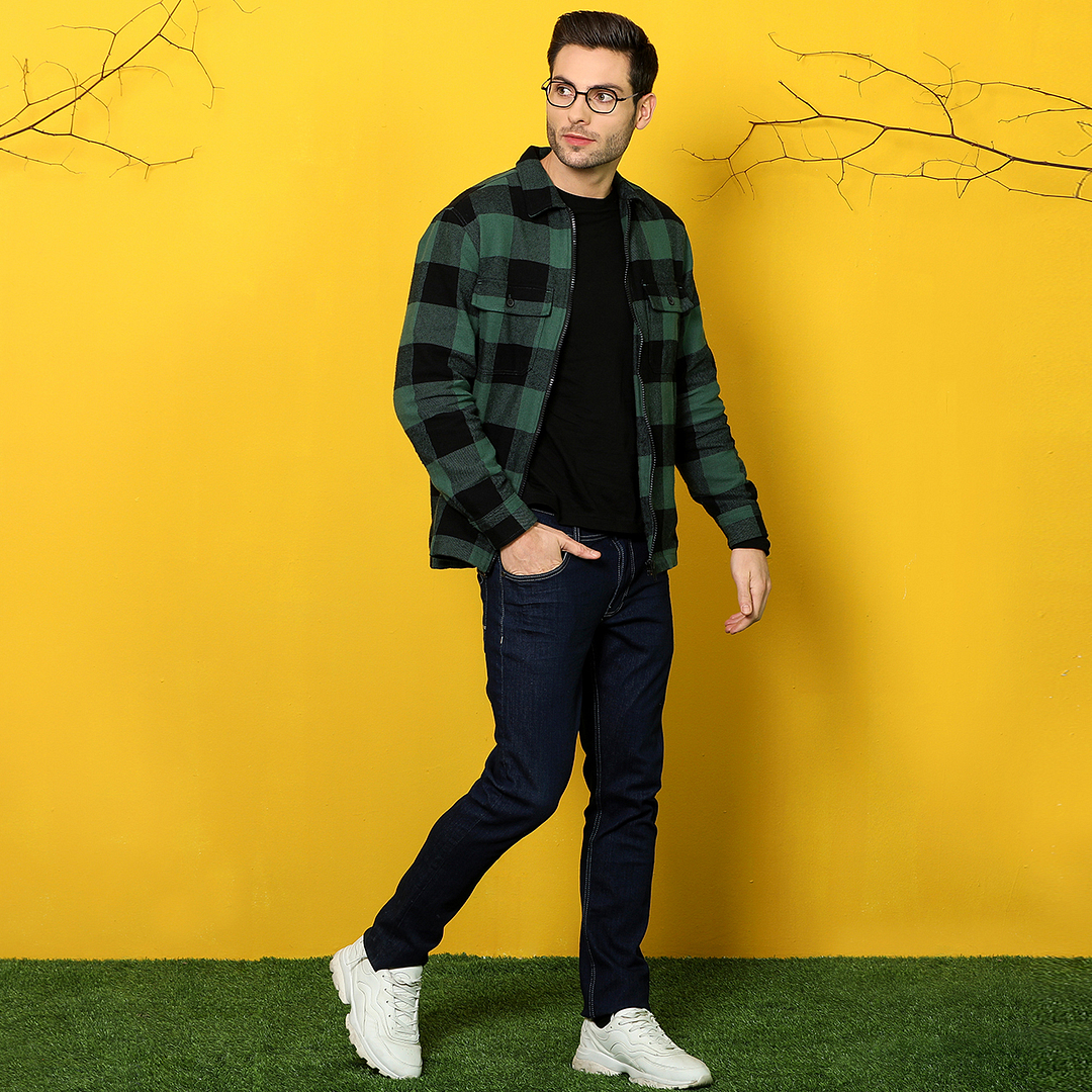 Lenskart Air Online Black Full Rim Geometric left side