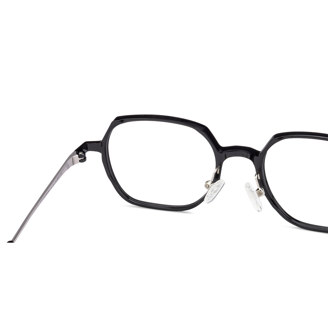 Lenskart Air Online Black Full Rim Geometric left side