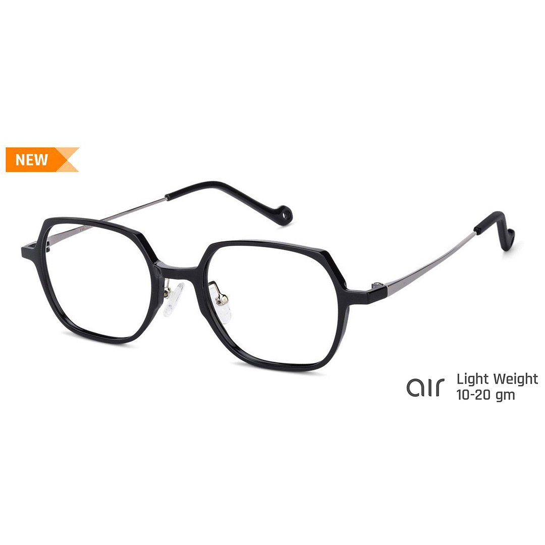 Lenskart Air Online Black Full Rim Geometric right side