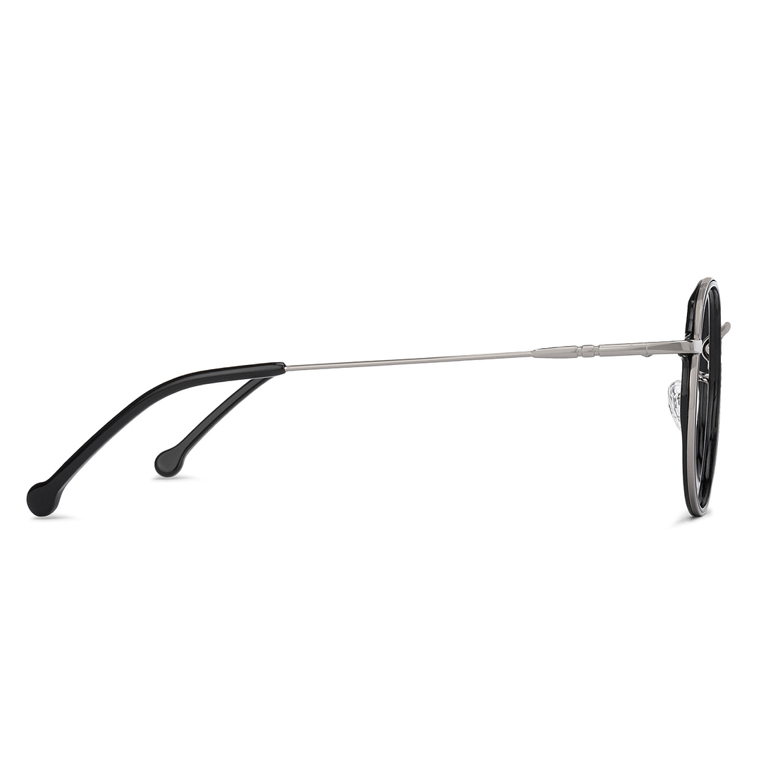 Lenskart Air Online Silver Full Rim Round left side