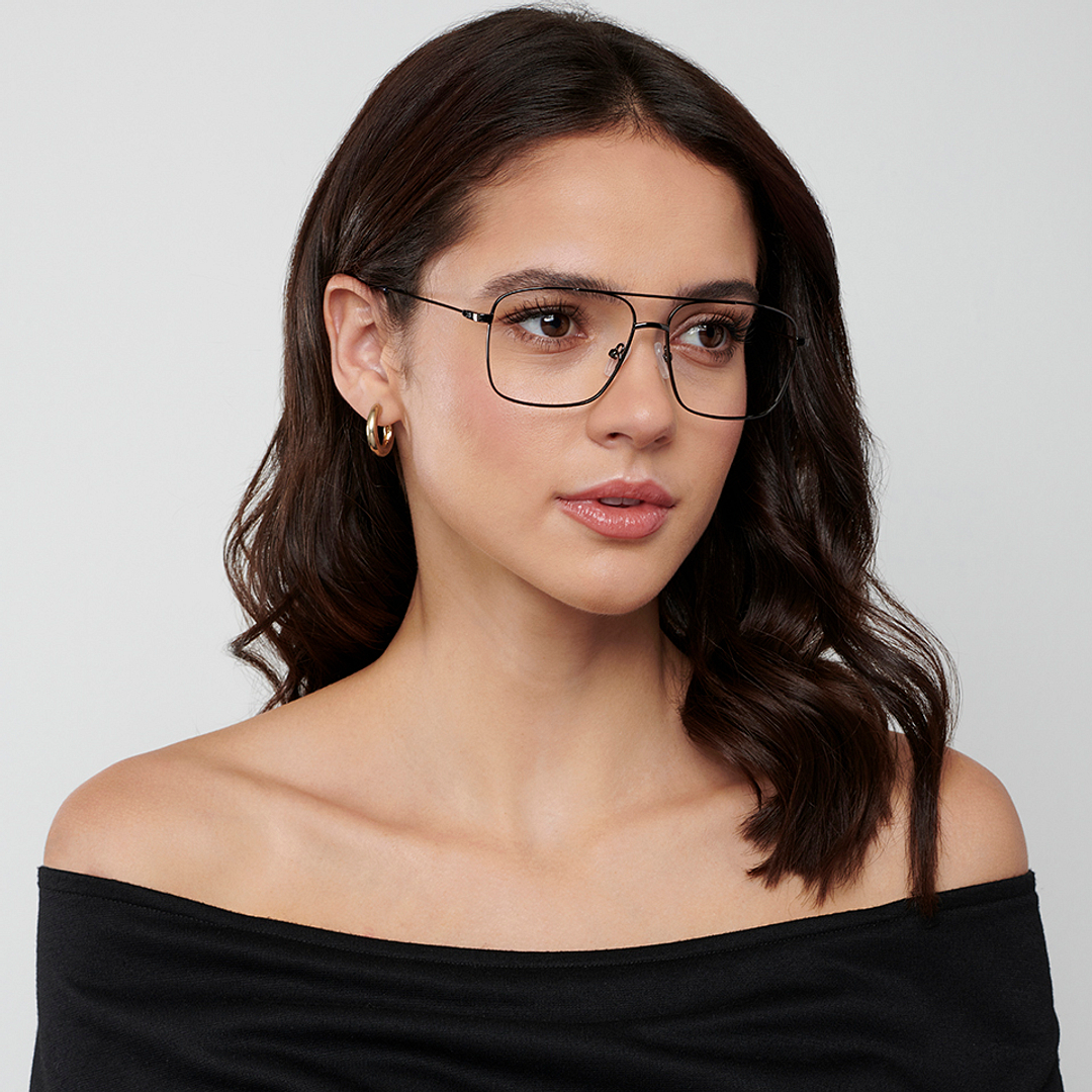 Vincent Chase Online Mid Gunmetal Full Rim Square right side