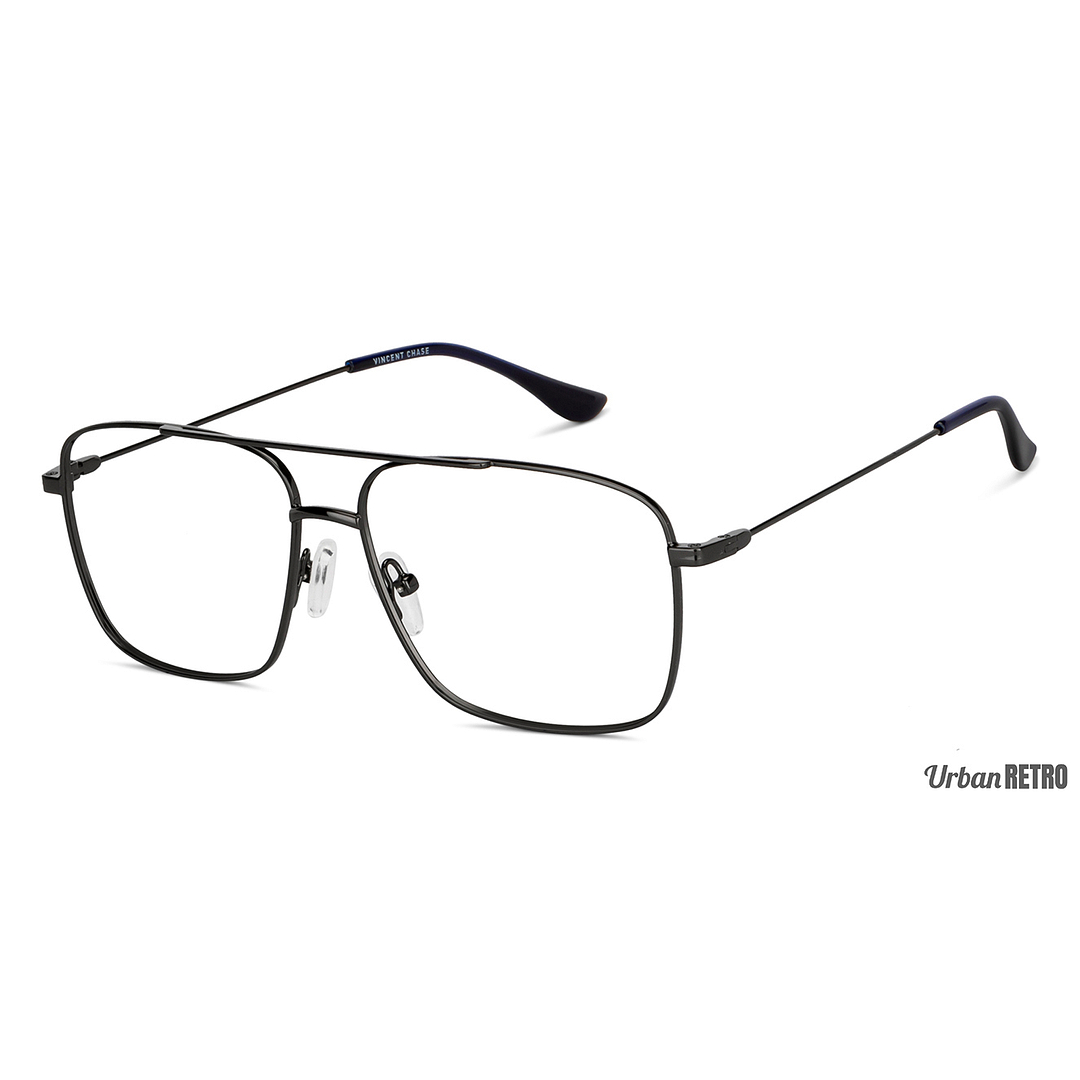 Vincent Chase Online Mid Gunmetal Full Rim Square right side