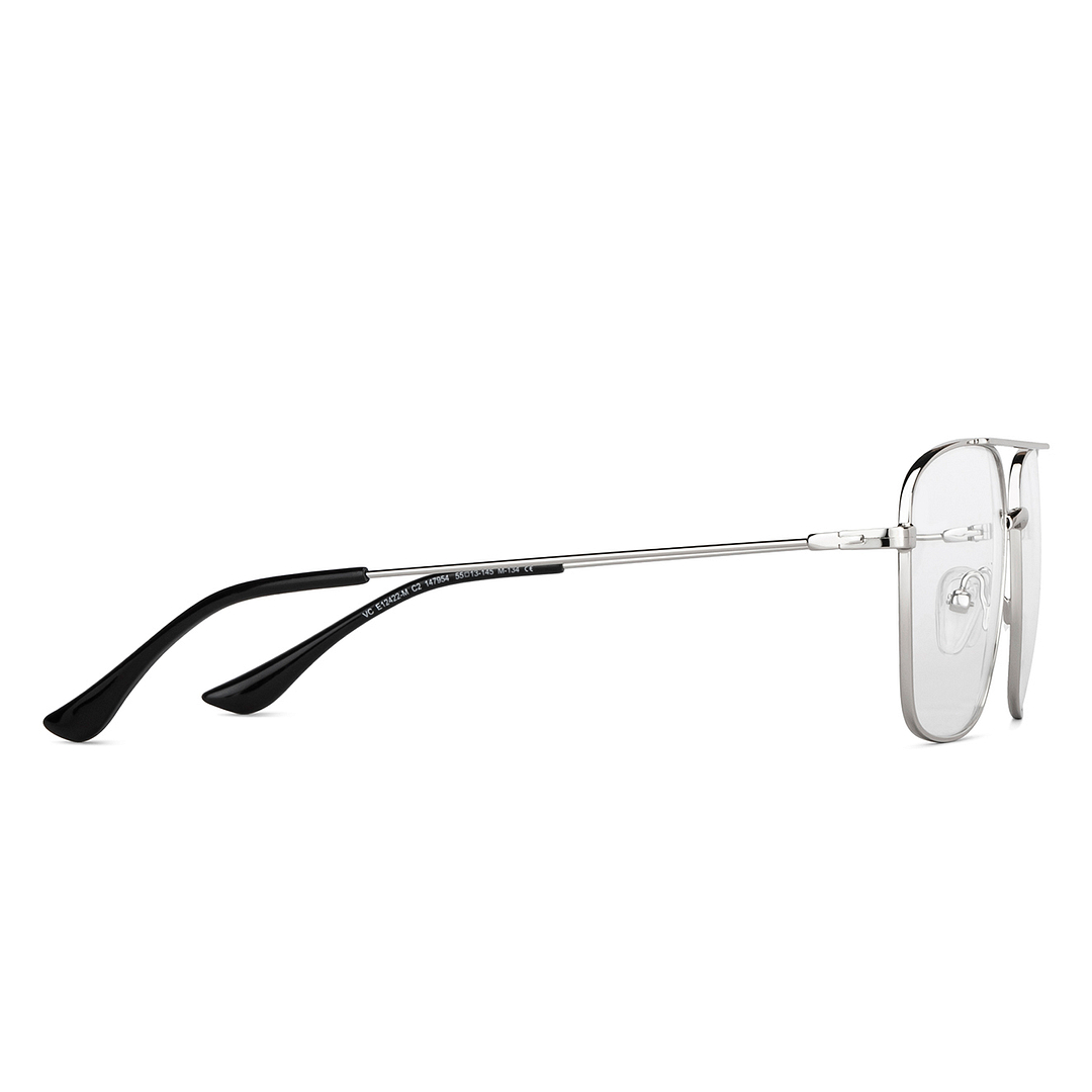 Vincent Chase Online Silver Full Rim Square left side