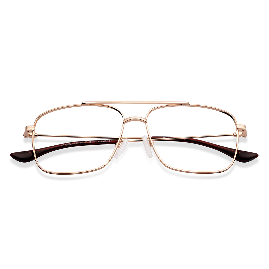 Vincent Chase Online Gold Full Rim Square left side