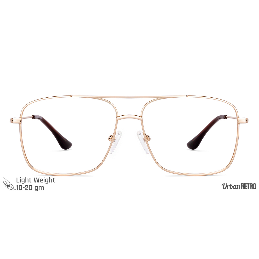 Vincent Chase Online Gold Full Rim Square left side