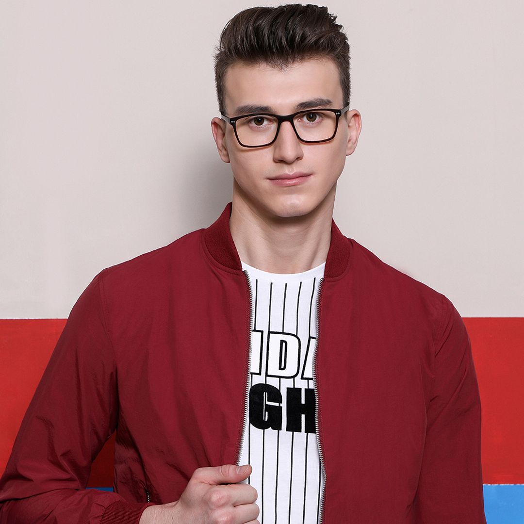 Vincent Chase Online Light Brown Full Rim Square left side