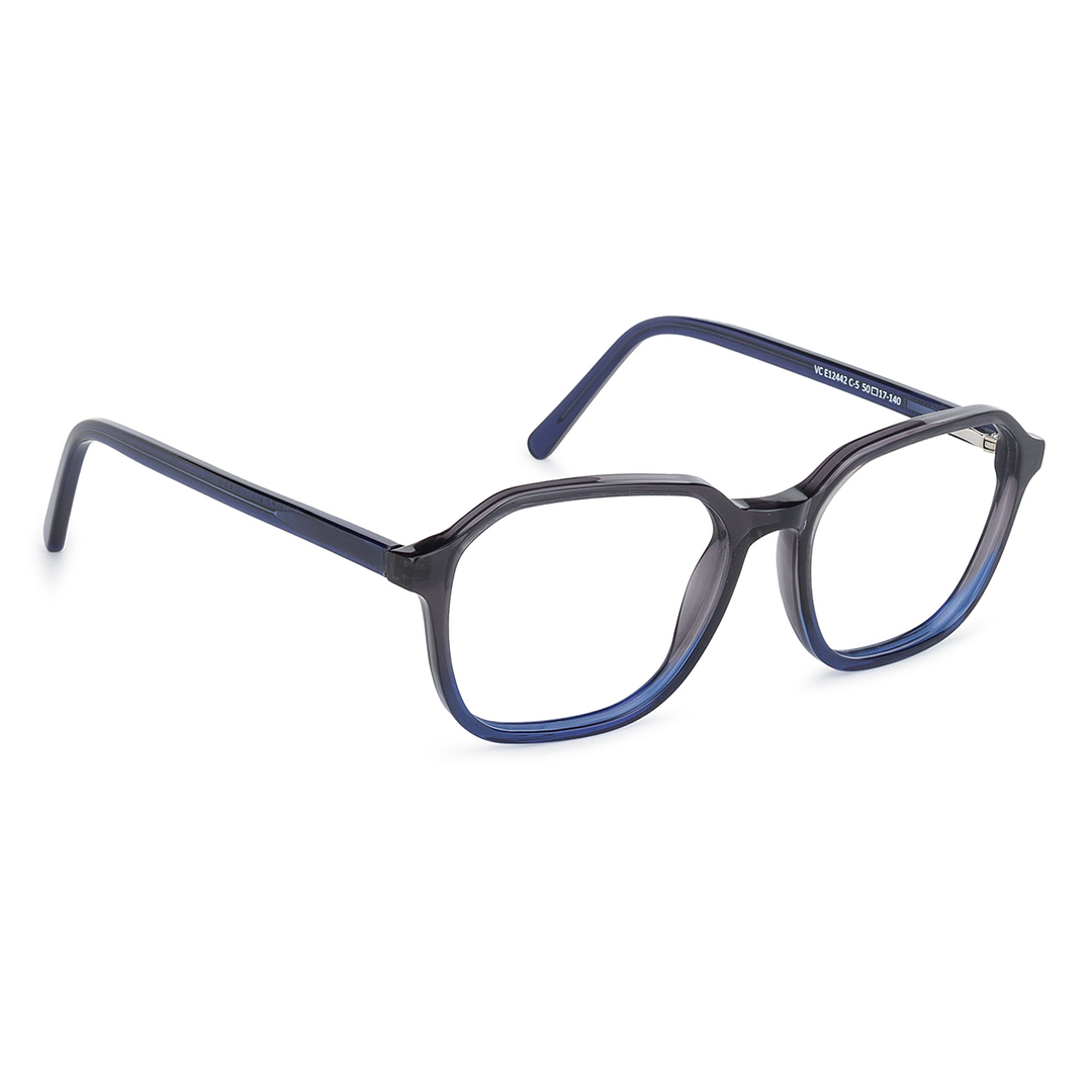 Vincent Chase Online Blue Transparent Full Rim Geometric left side