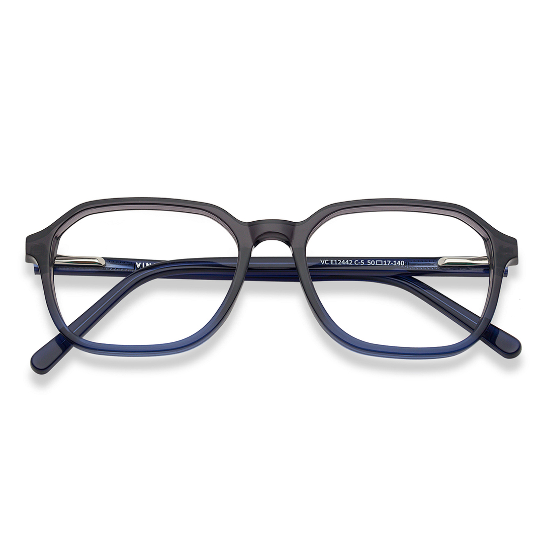 Vincent Chase Online Blue Transparent Full Rim Geometric right side