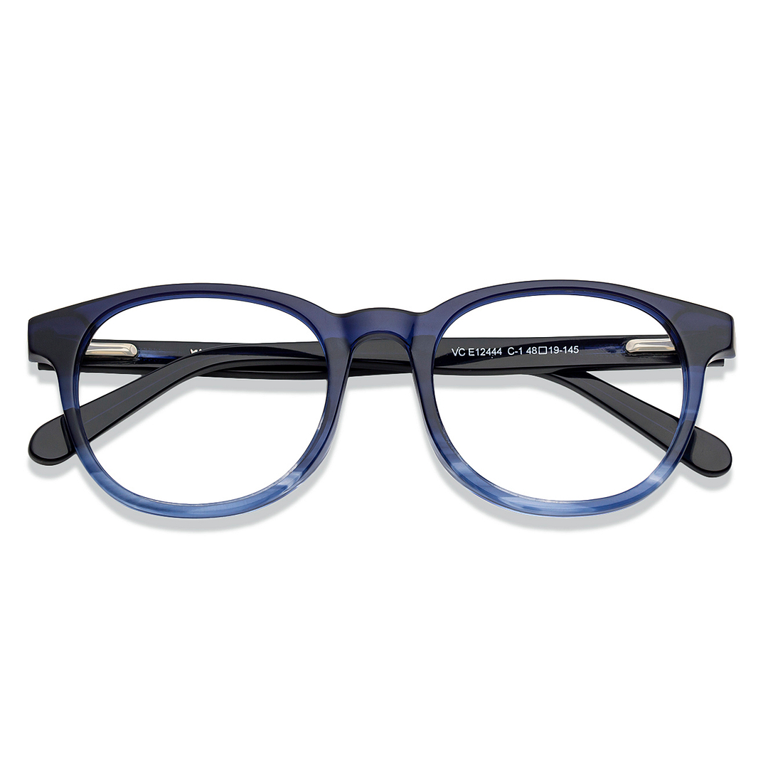 Vincent Chase Online Blue Transparent Full Rim Round right side