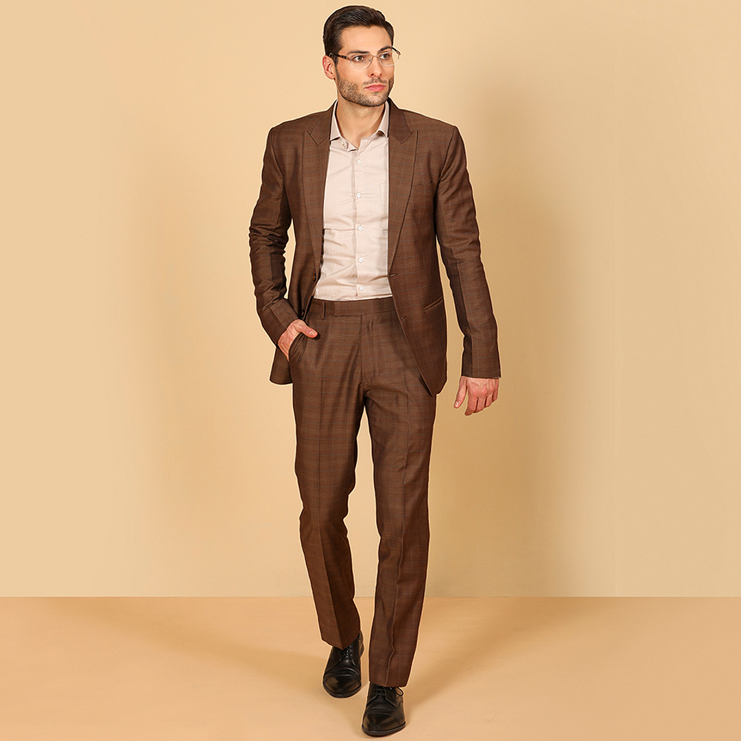 Lenskart Air Online Gold Half Rim Rectangle right side