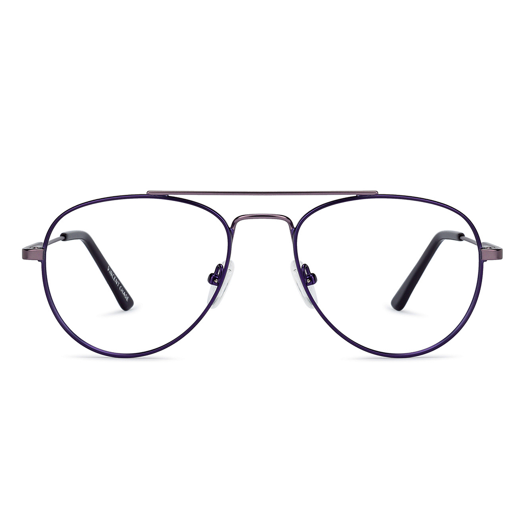 Vincent Chase Online Mid Gunmetal Full Rim Aviator left side