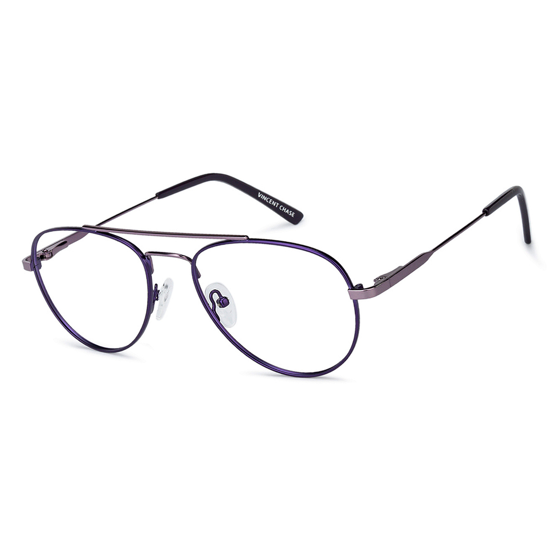 Vincent Chase Online Mid Gunmetal Full Rim Aviator right side