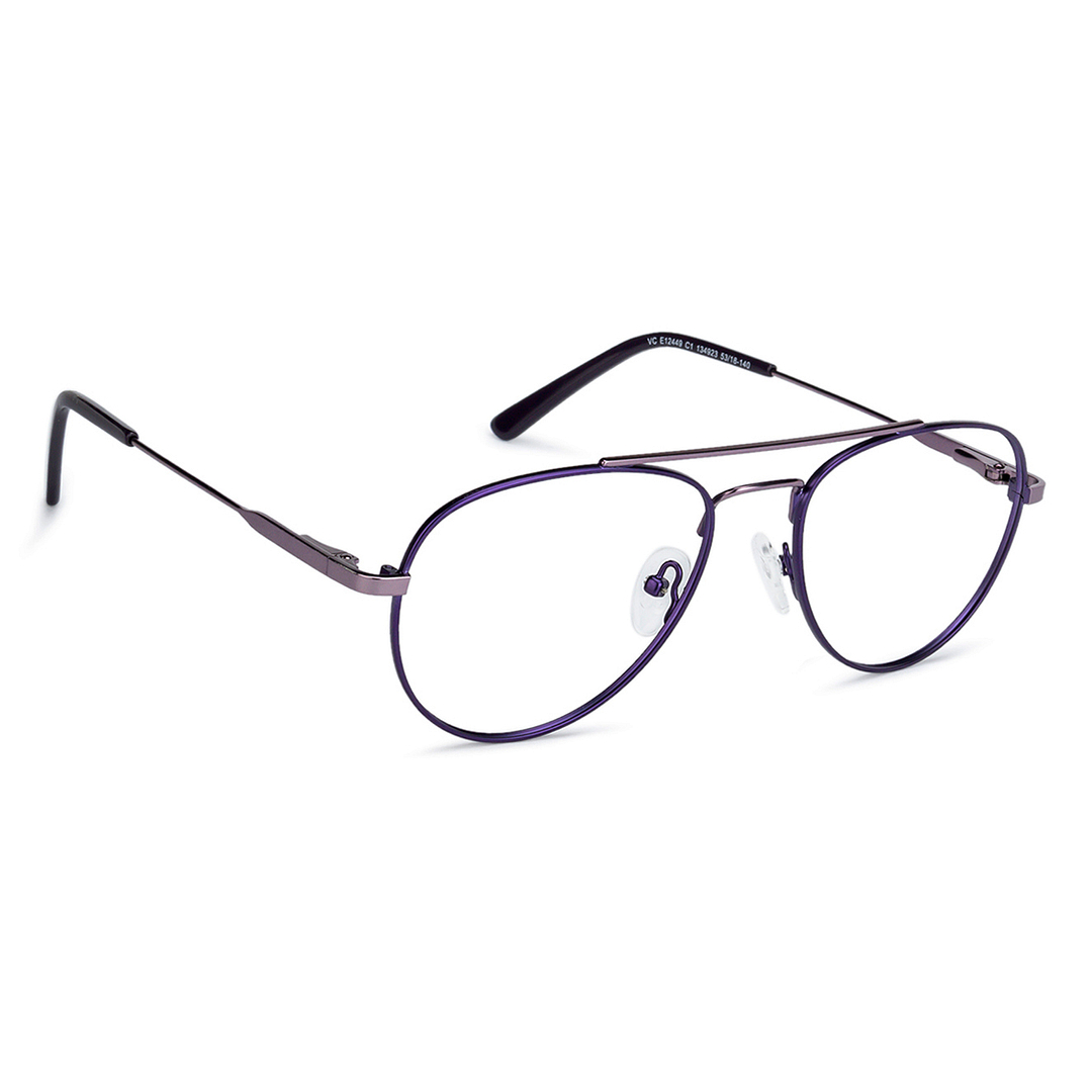 Vincent Chase Online Mid Gunmetal Full Rim Aviator left side