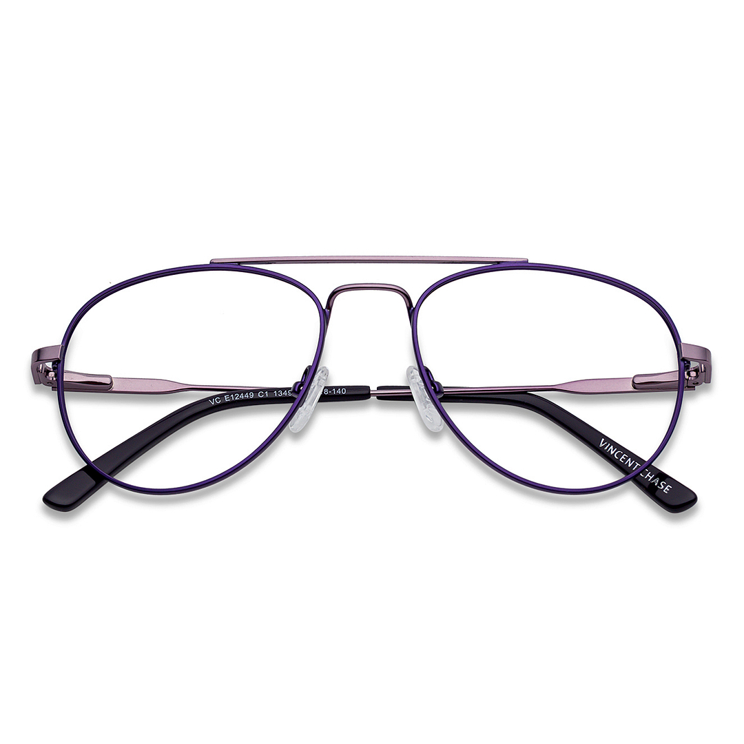 Vincent Chase Online Mid Gunmetal Full Rim Aviator right side