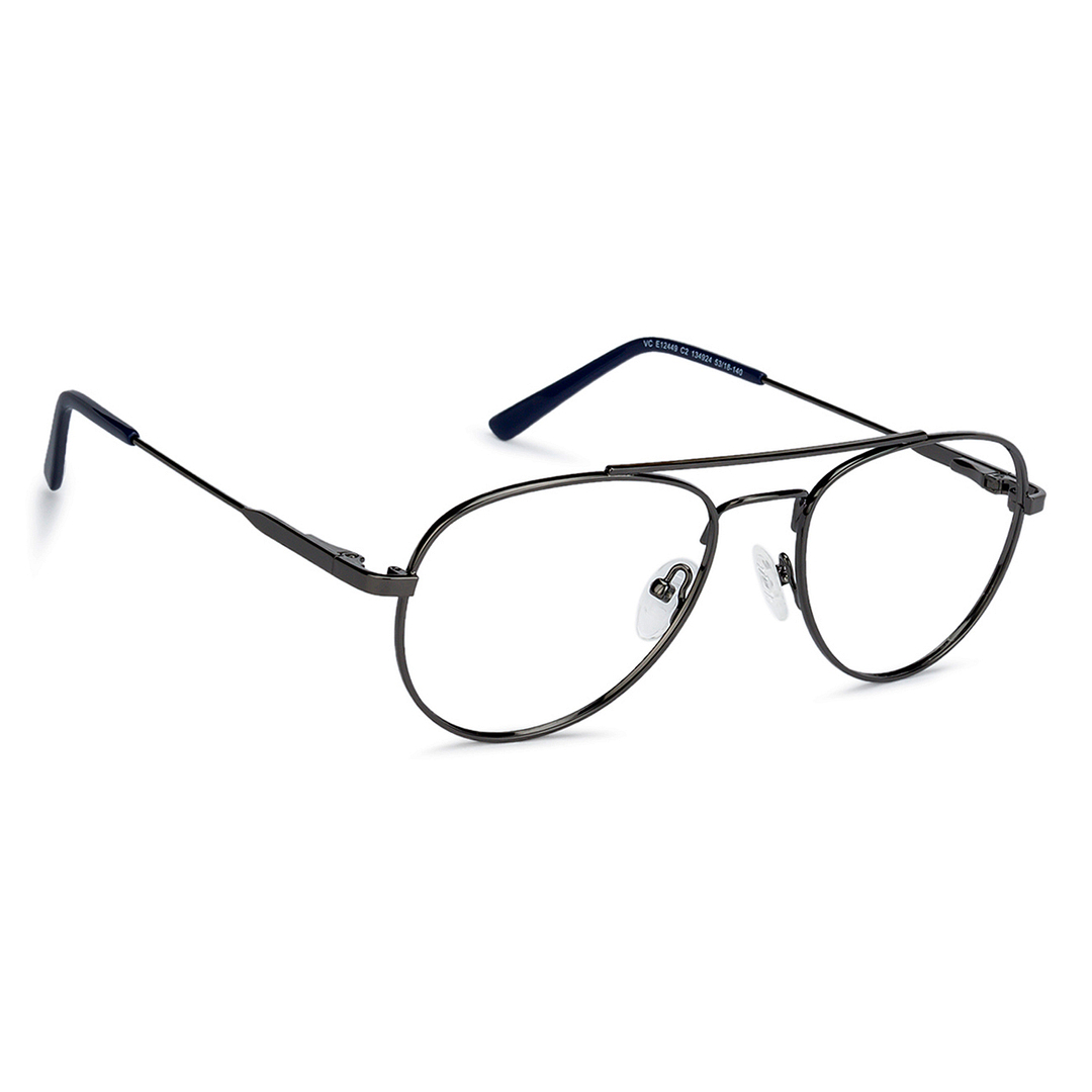 Vincent Chase Online Mid Gunmetal Full Rim Aviator left side