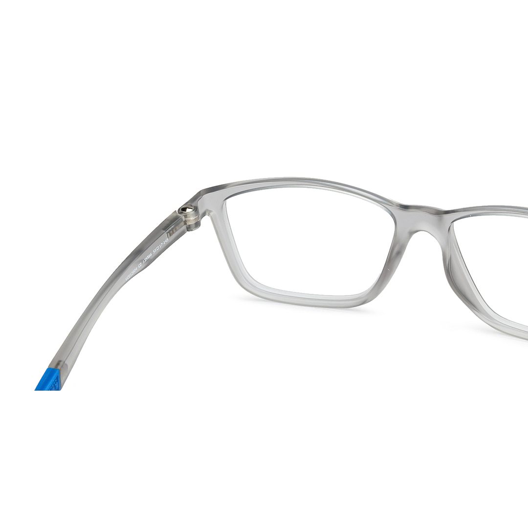 Lenskart Air Online Gray Transparent Full Rim Square right side