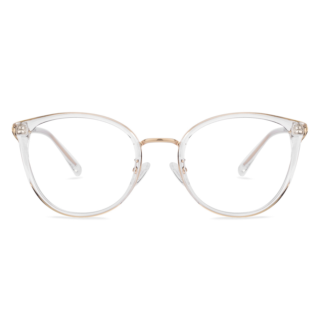 Vincent Chase Crystal Transparent Full Rim Cat Eye right side