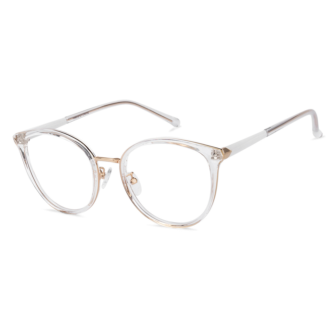 Vincent Chase Crystal Transparent Full Rim Cat Eye right side
