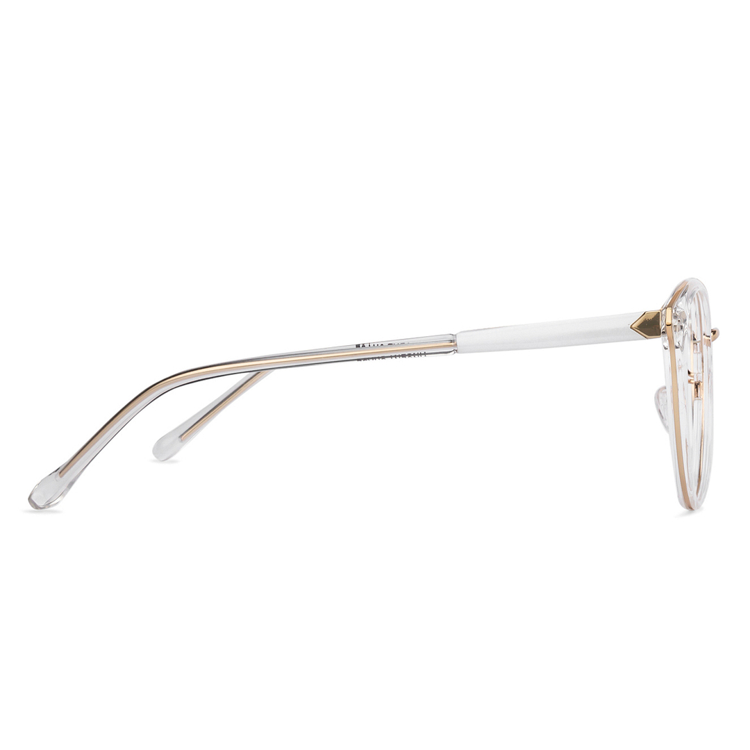 Vincent Chase Crystal Transparent Full Rim Cat Eye left side