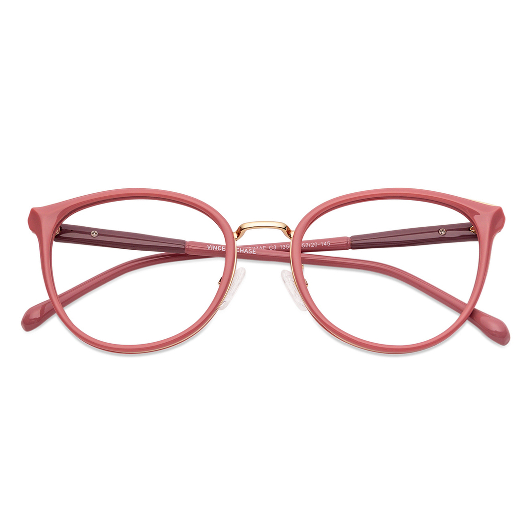Vincent Chase Online Pink Full Rim Cat Eye left side
