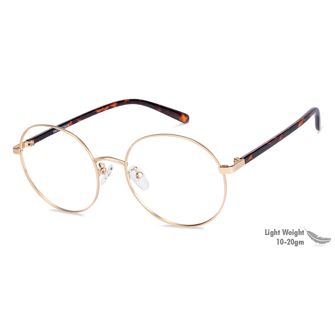 Vincent Chase Online Gold Full Rim Round left side