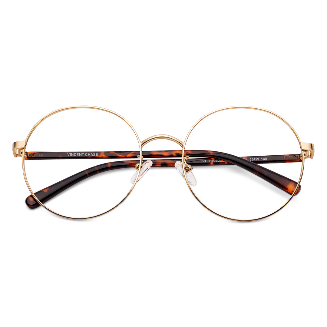 Vincent Chase Online Gold Full Rim Round left side