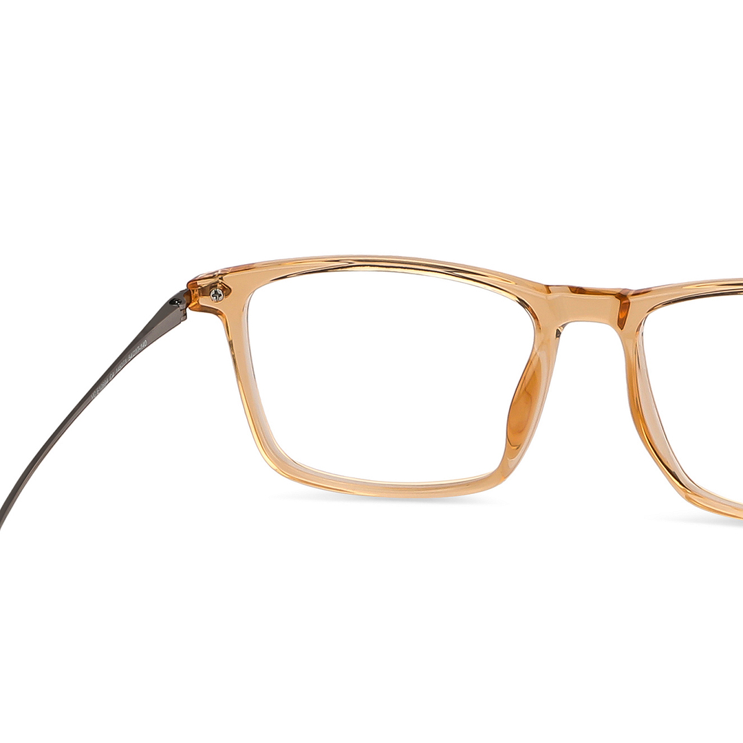 Lenskart Air Online Brown Transparent Full Rim Rectangle right side