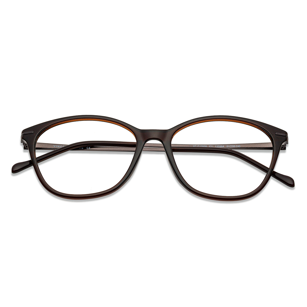Lenskart Air Online Light Brown Full Rim Cat Eye right side