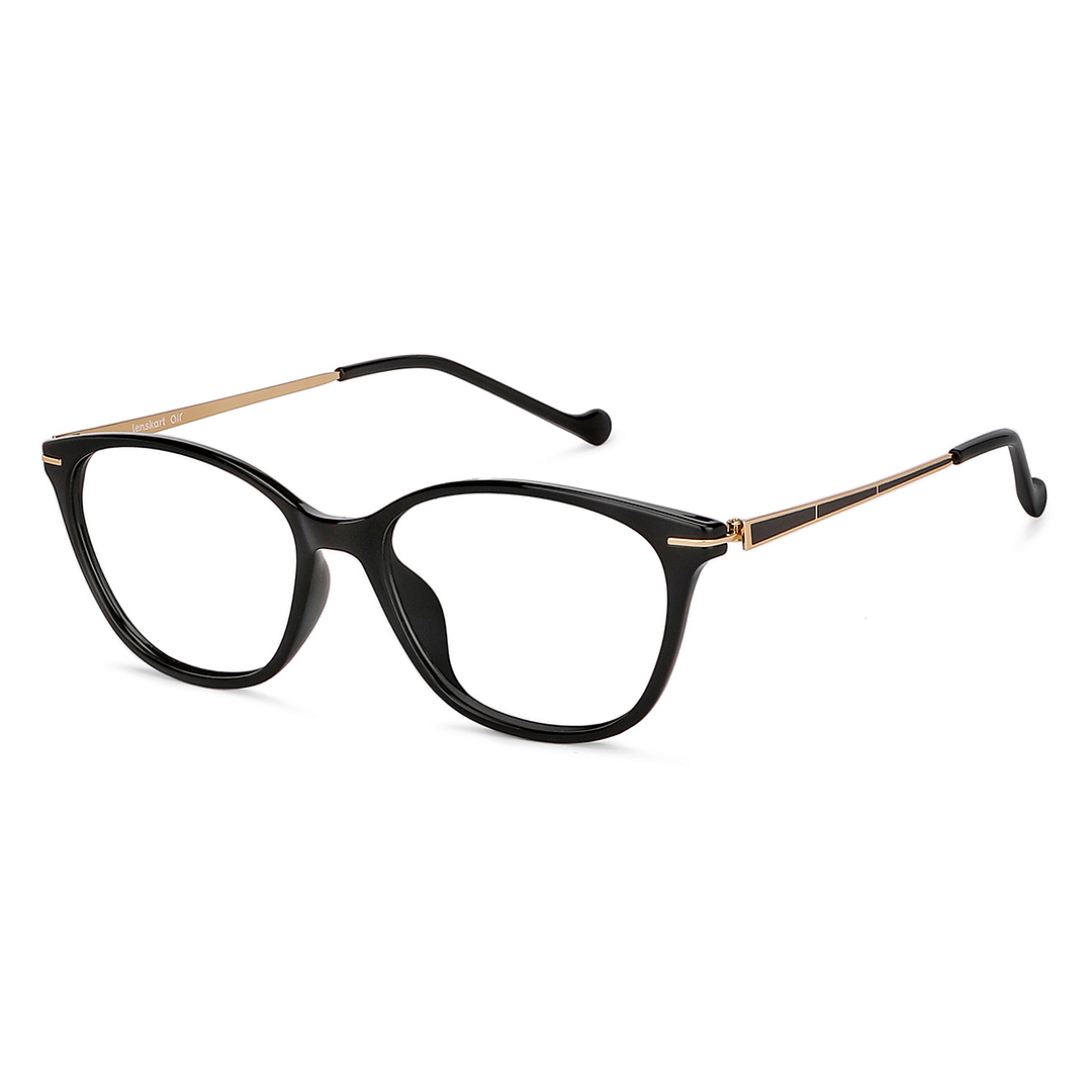 Lenskart Air Online Black Full Rim Cat Eye right side