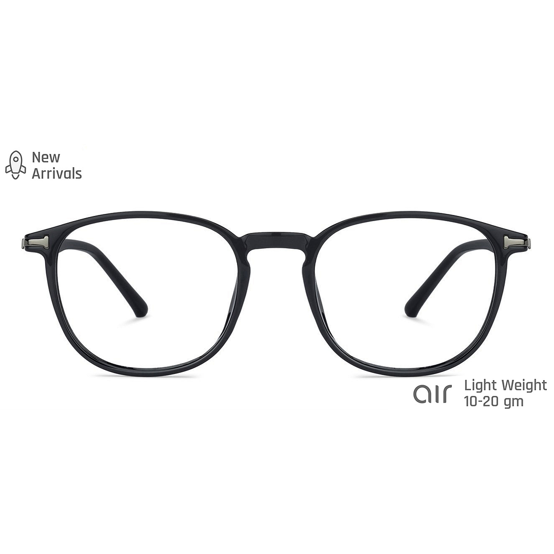 Lenskart Air Online Black Full Rim Square left side