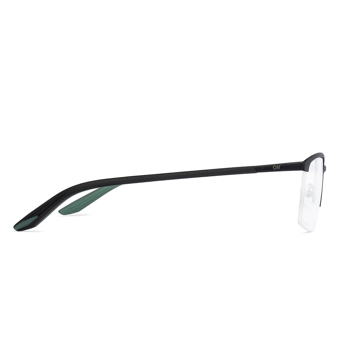 Lenskart Air Online Black Half Rim Rectangle right side