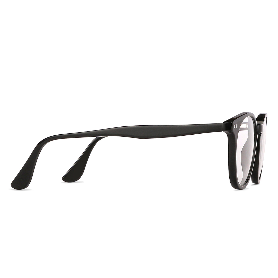 Vincent Chase Online Black Full Rim Round left side
