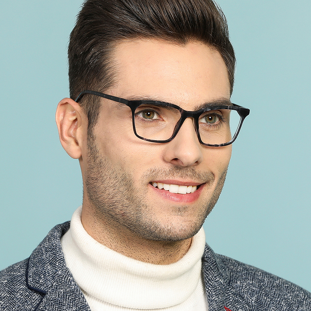 Vincent Chase Online Light Gray Full Rim Square left side