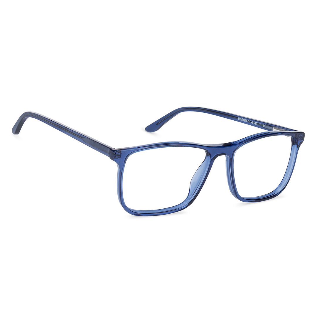 Vincent Chase Online Blue Transparent Full Rim Square left side