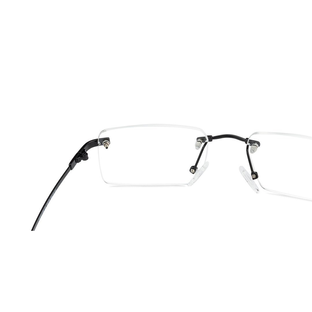 Vincent Chase Online Black Rimless Rectangle right side