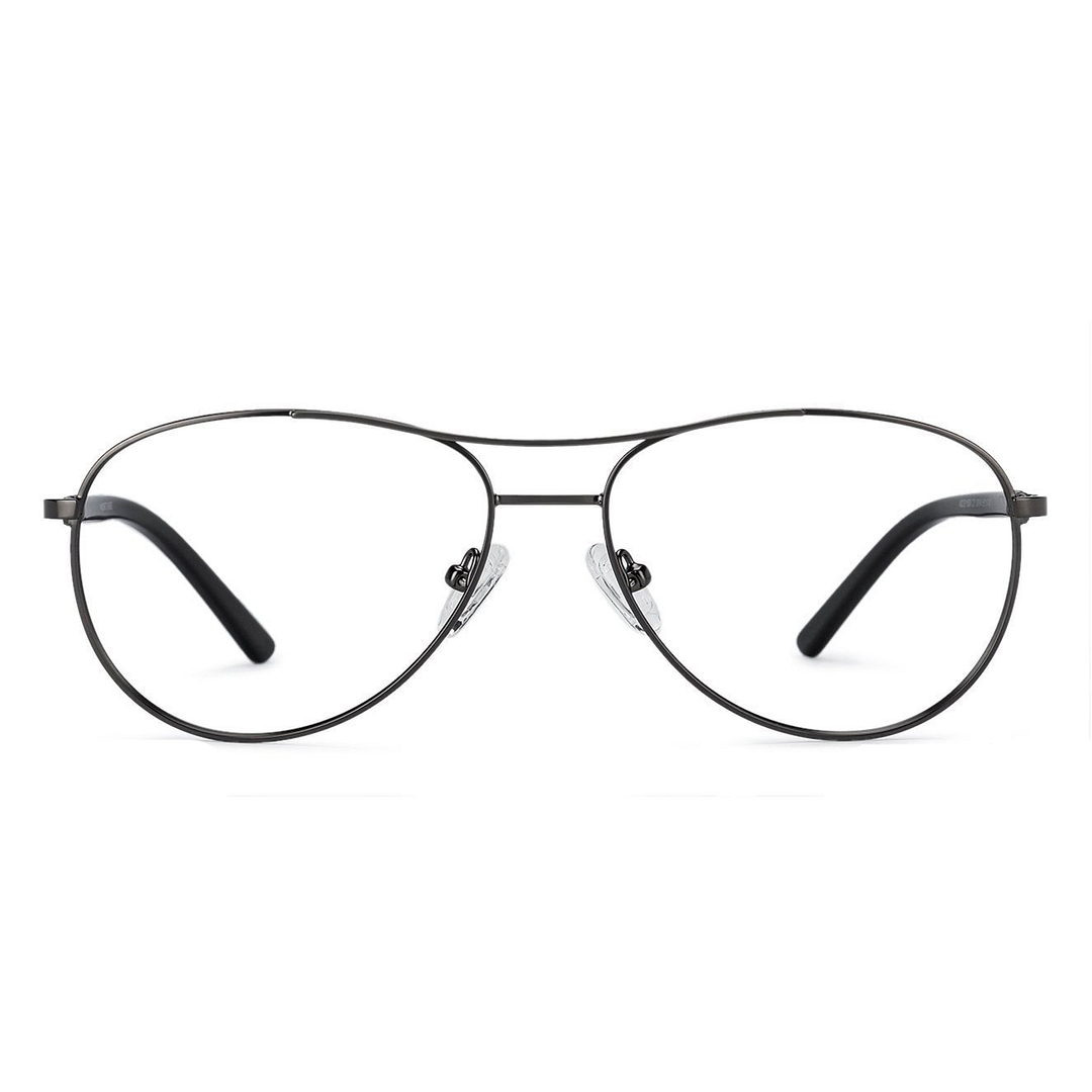 Vincent Chase Online Mid Gunmetal Full Rim Aviator left side