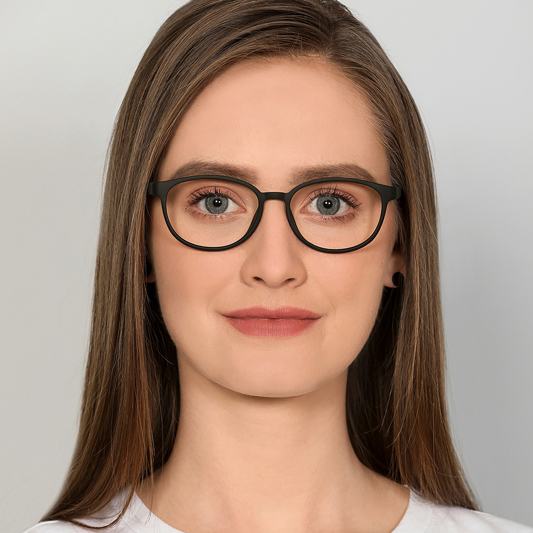 Lenskart Air Online Black Full Rim Round left side
