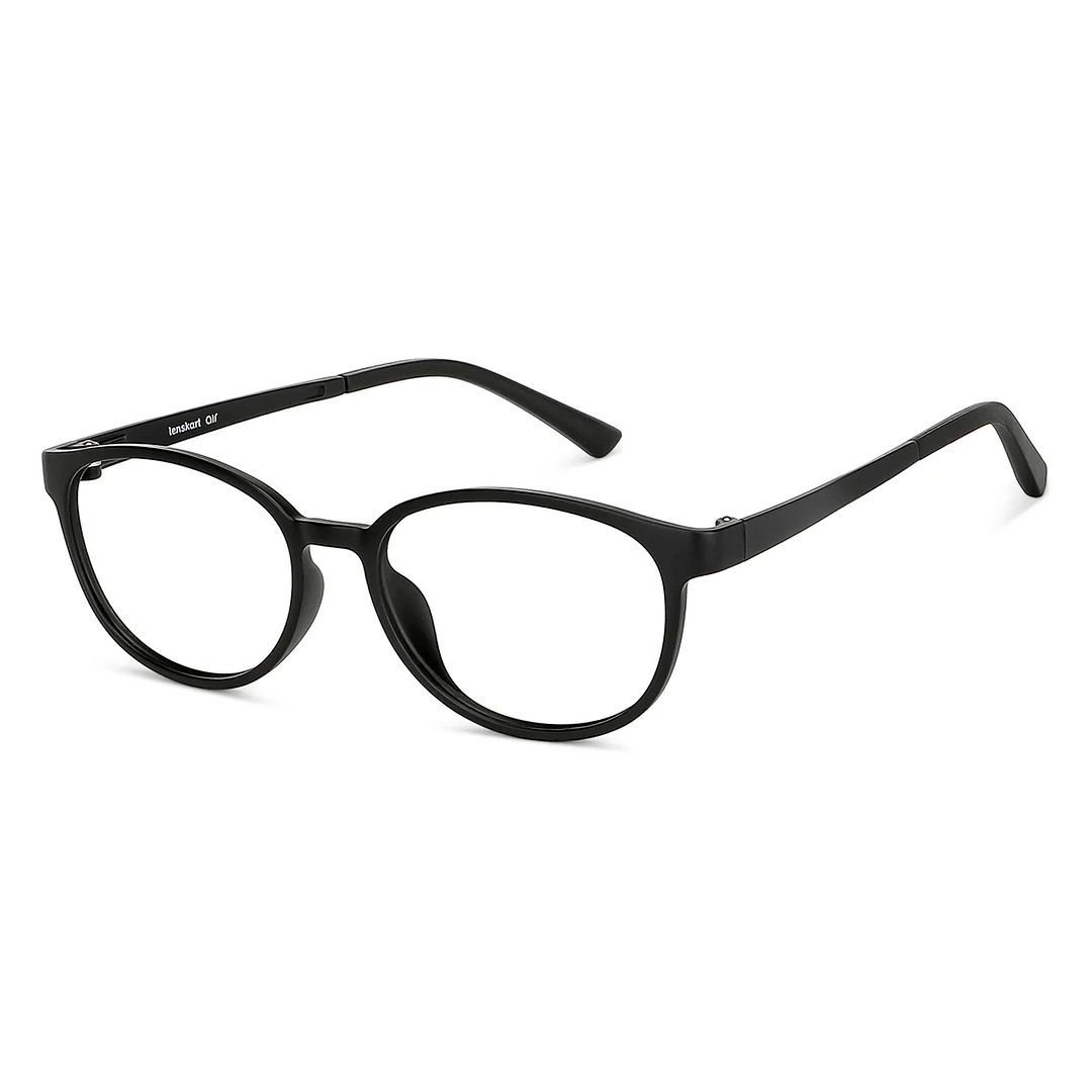 Lenskart Air Online Black Full Rim Round right side