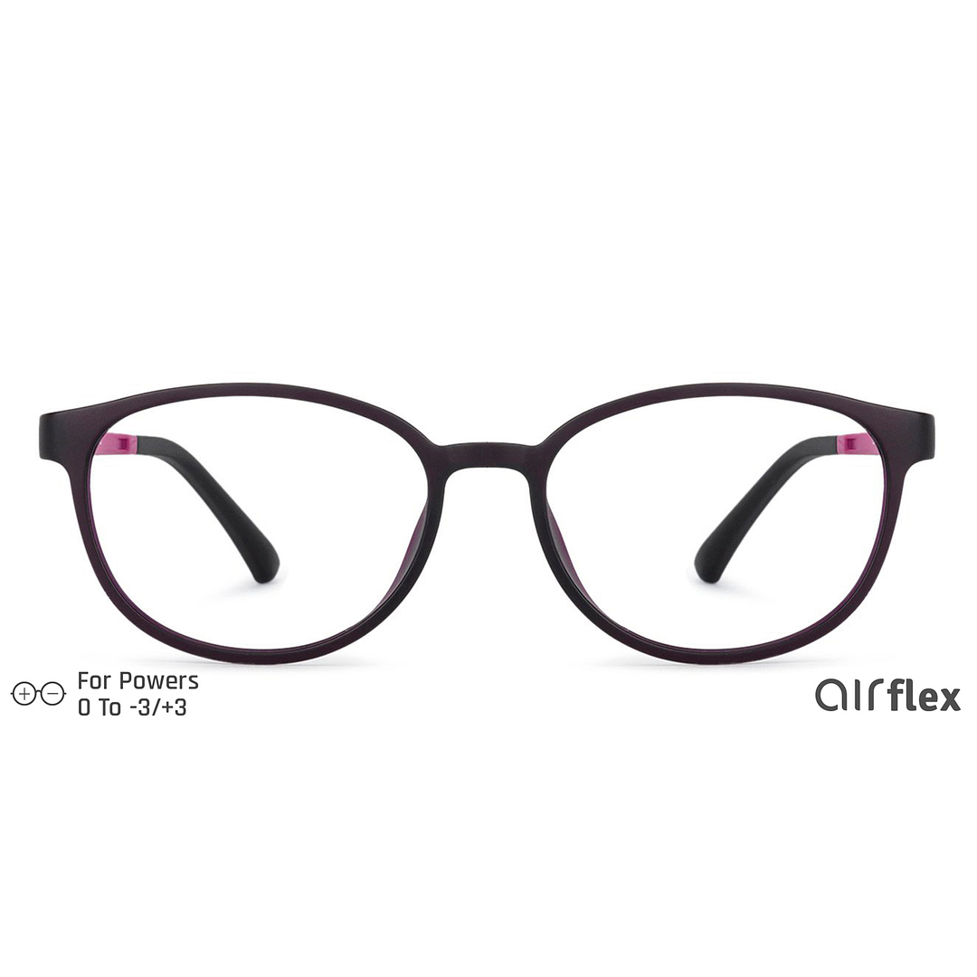 Lenskart Air Online Purple Full Rim Round left side