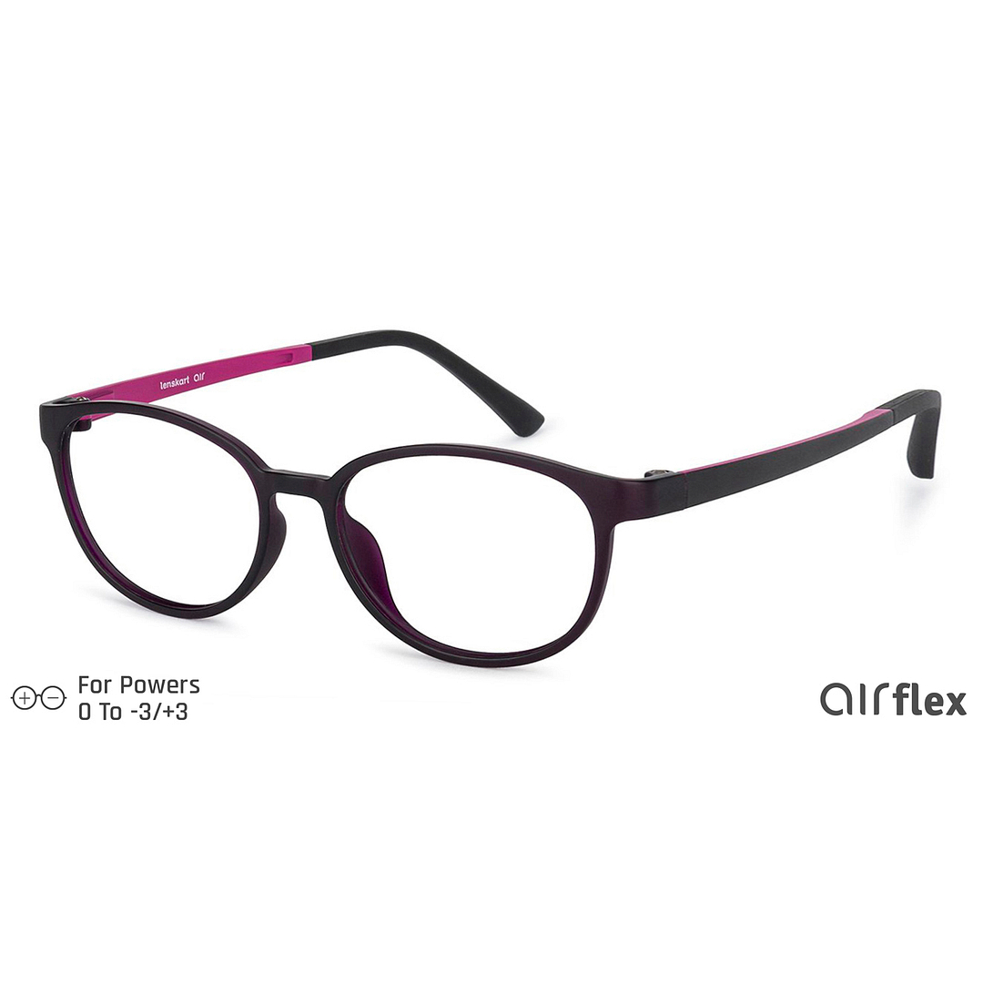 Lenskart Air Online Purple Full Rim Round right side