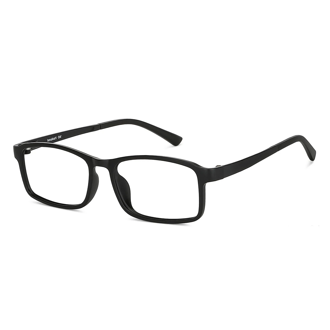 Lenskart Air Online Black Full Rim Rectangle left side