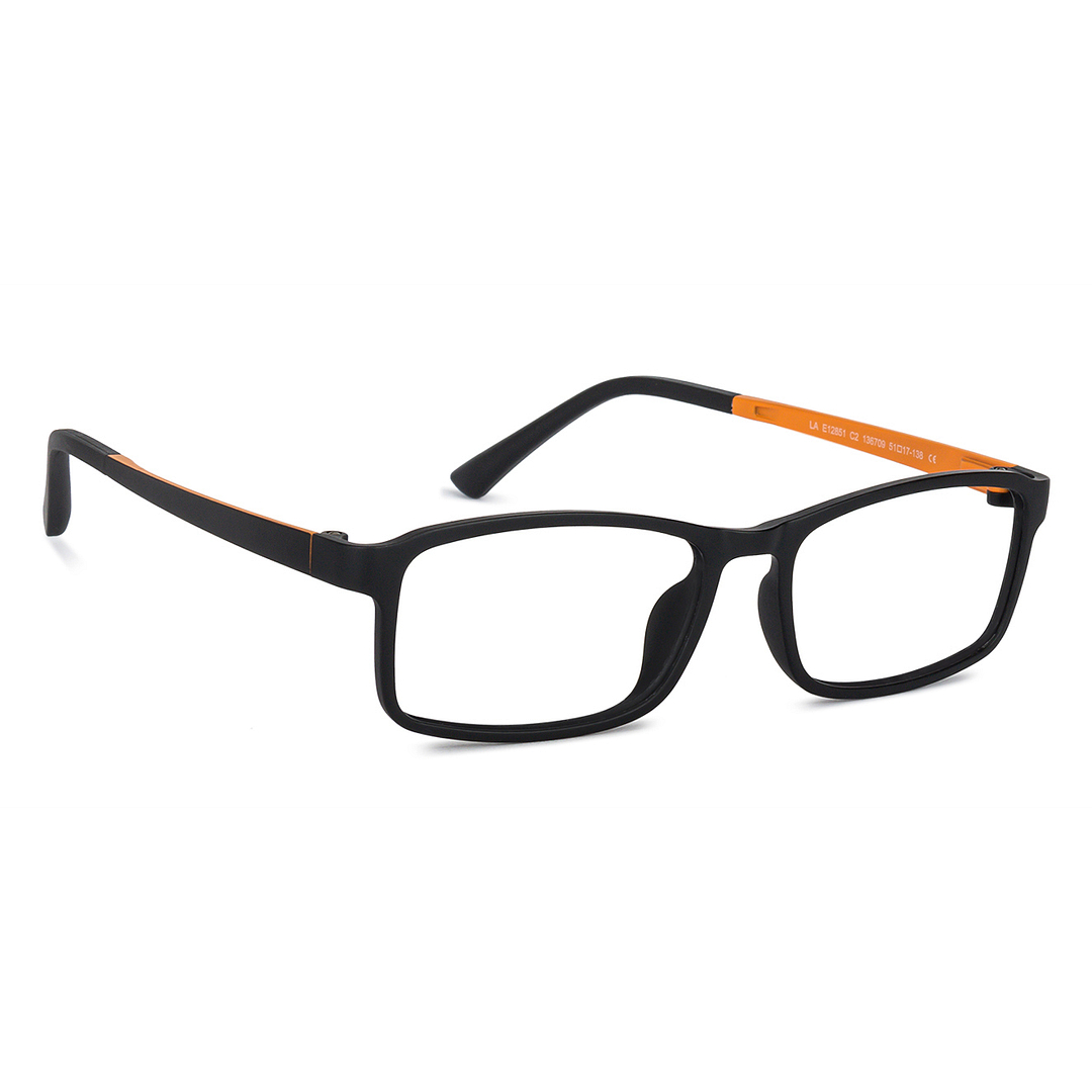 Lenskart Air Online Black Full Rim Rectangle left side