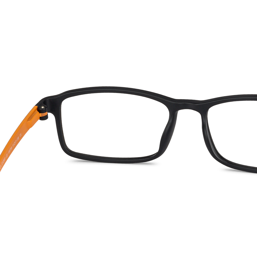 Lenskart Air Online Black Full Rim Rectangle left side